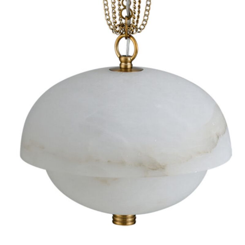 Volterra Alabaster LED Pendant 17” - view 4