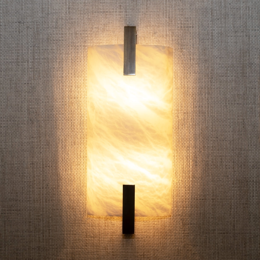 Garrett Alabaster Selene Wall Sconce, chandelier