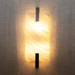 Garrett Alabaster Selene Wall Sconce, chandelier