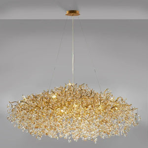 New Modern Light Luxury Branch Crystal Chandelier for Dining /Living Room - view 3