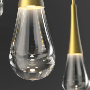 Water Drop Square LED Chandelier - view 9