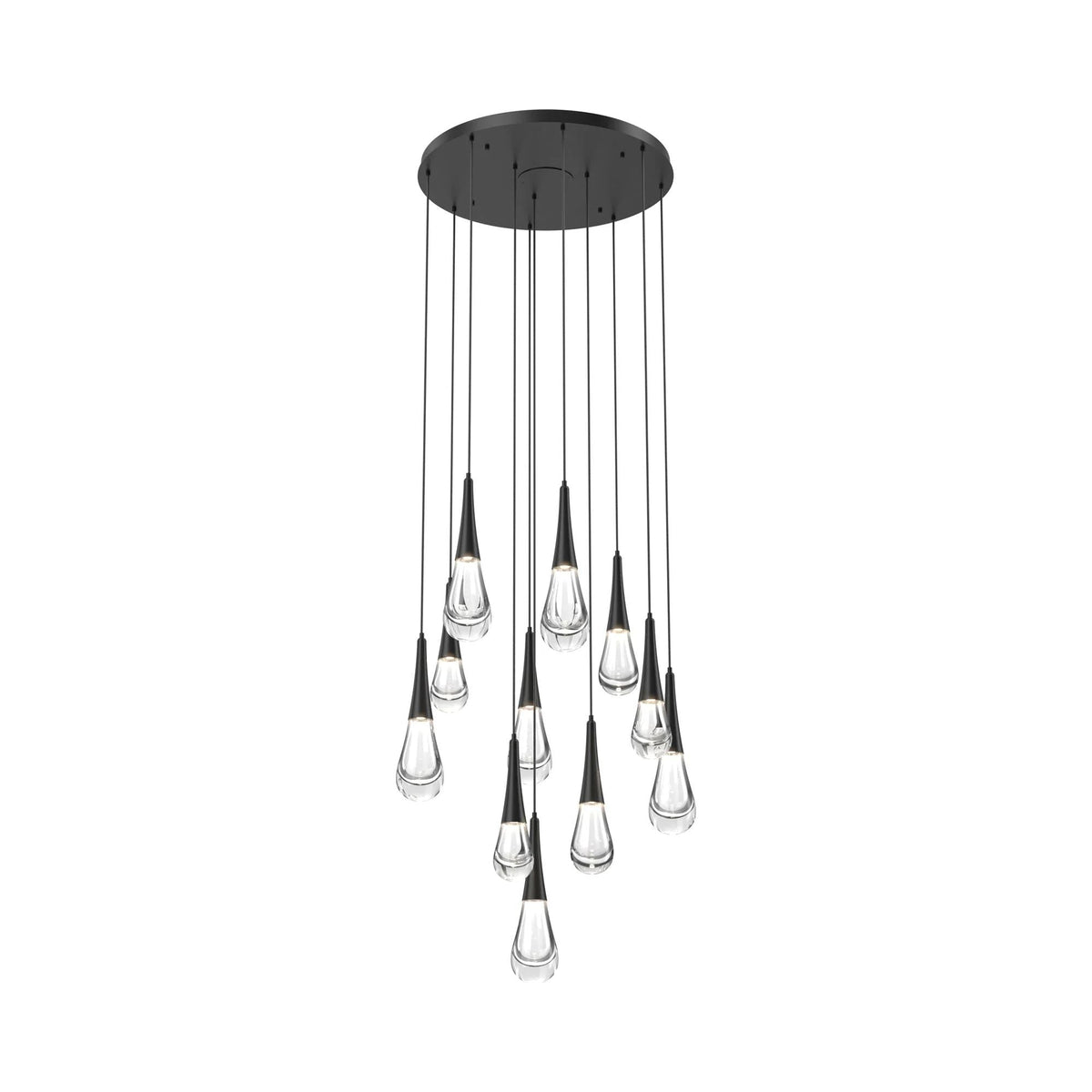 Water Drop Round LED Chandelier - view 6
