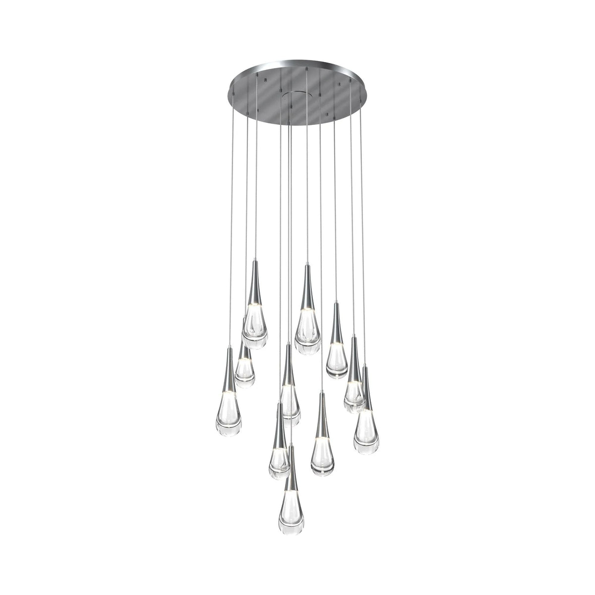 Water Drop Round LED Chandelier - view 7