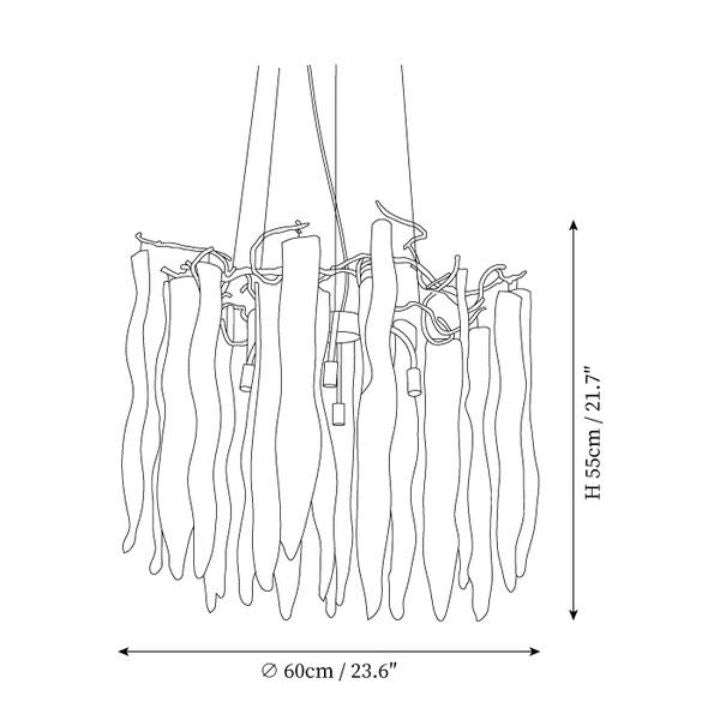 Waterfall Crystal Chandelier - view 15