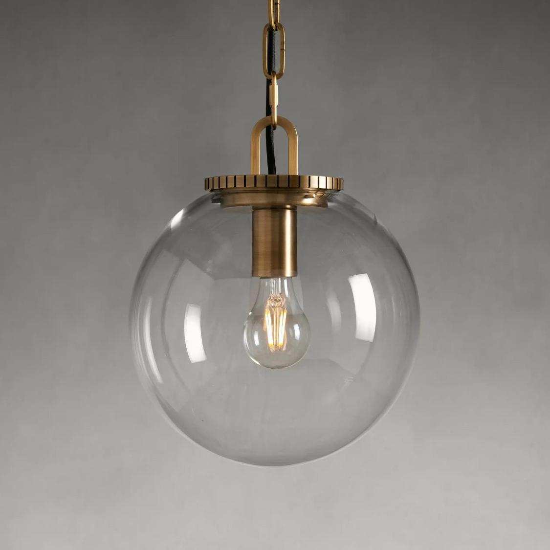 Wescott Globe Pendant with Chain - view 9