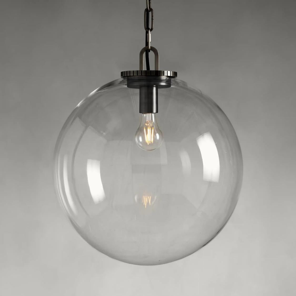 Wescott Globe Pendant with Chain - view 3