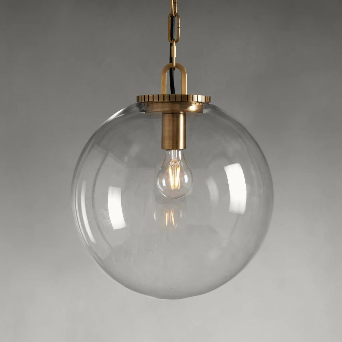 Wescott Globe Pendant with Chain - view 5