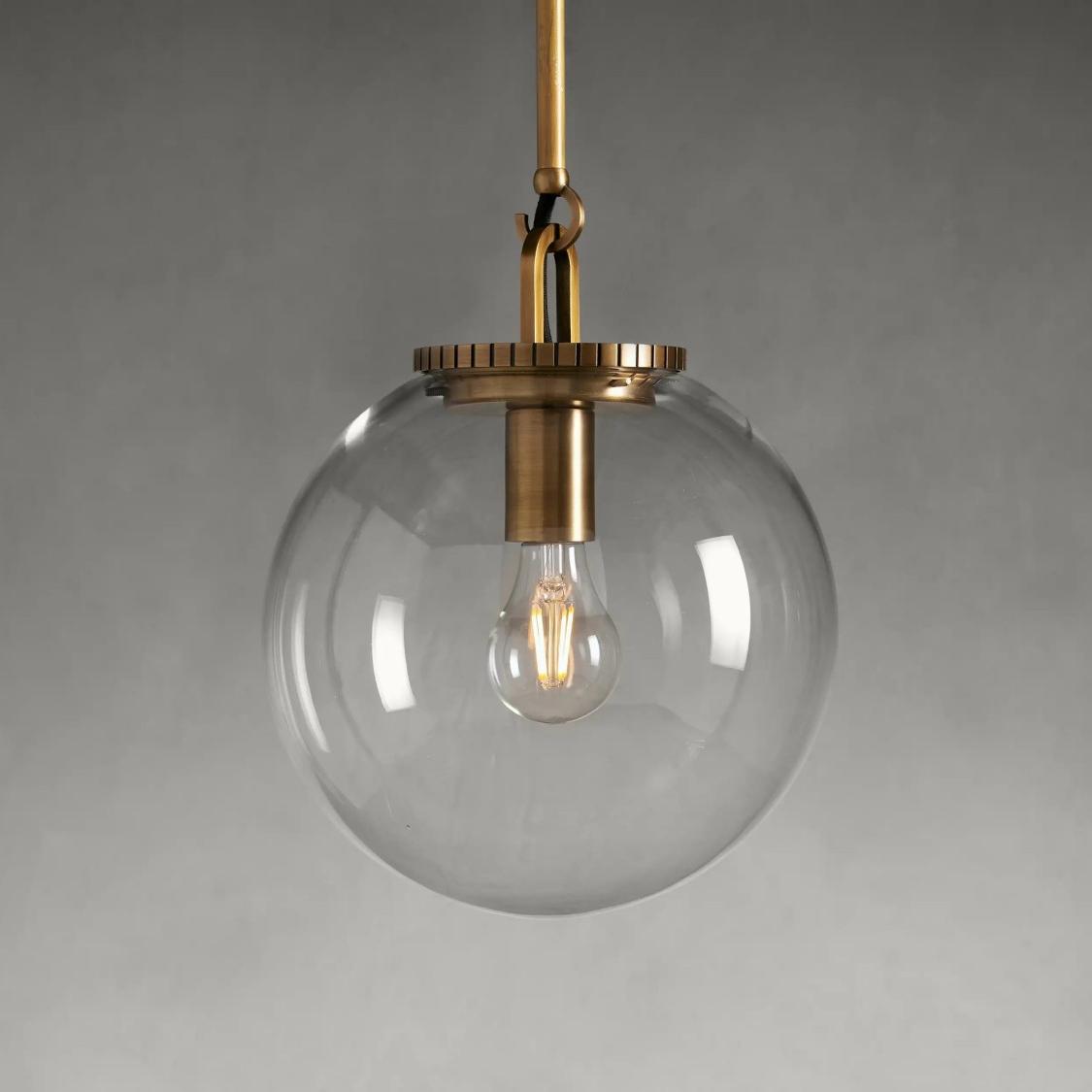 Wescott Globe Pendant with Rod - view 9