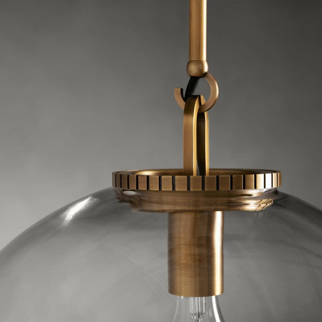 Wescott Globe Pendant with Rod - view 13