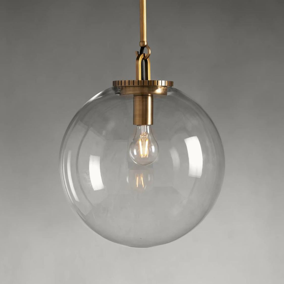 Wescott Globe Pendant with Rod - view 5