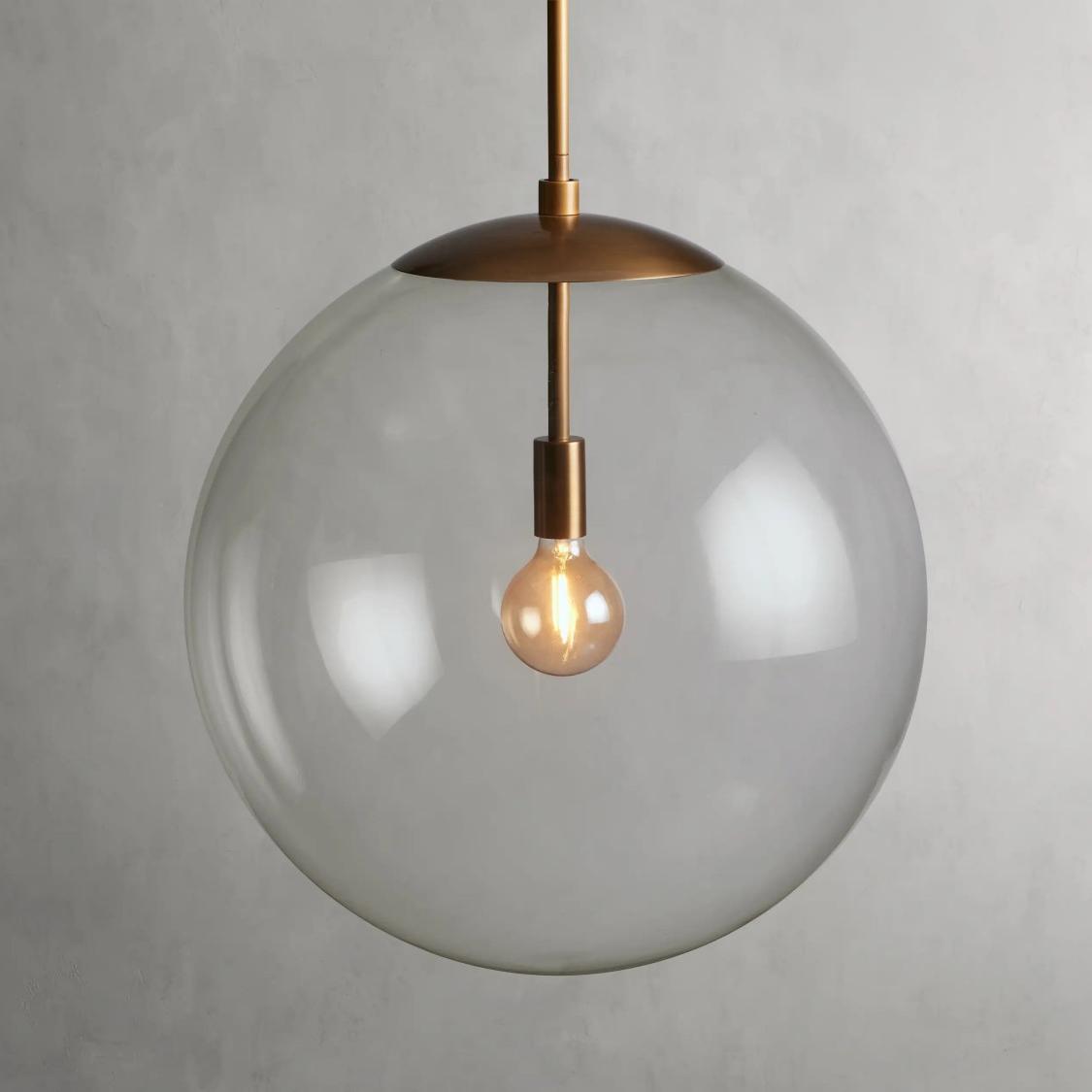 Wescott XL Globe Pendant with Rod, chandelier - view 11