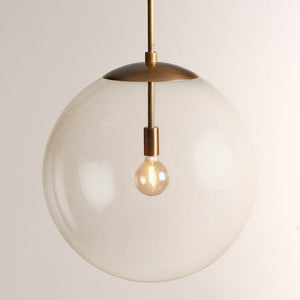 Wescott XL Globe Pendant with Rod, chandelier