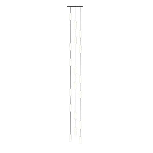 White Long Tube Multi Light Staircase Chandelier - view 12