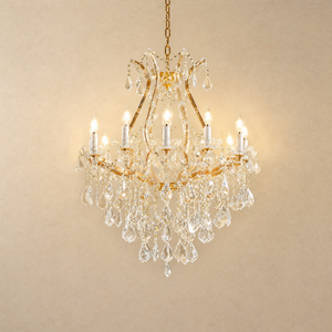Maria Theresa Gold Chandelier in gold