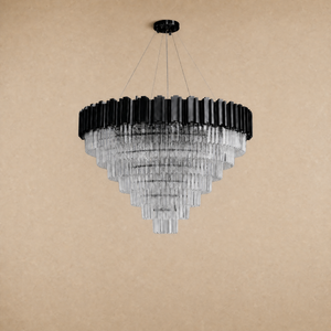 Preston Crystal Round Chandelier 39.4"D - view 2