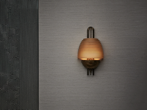 SIGNAL X SCONCE H13.25" x W7.5" x D4.25", brass wall sconce - view 3