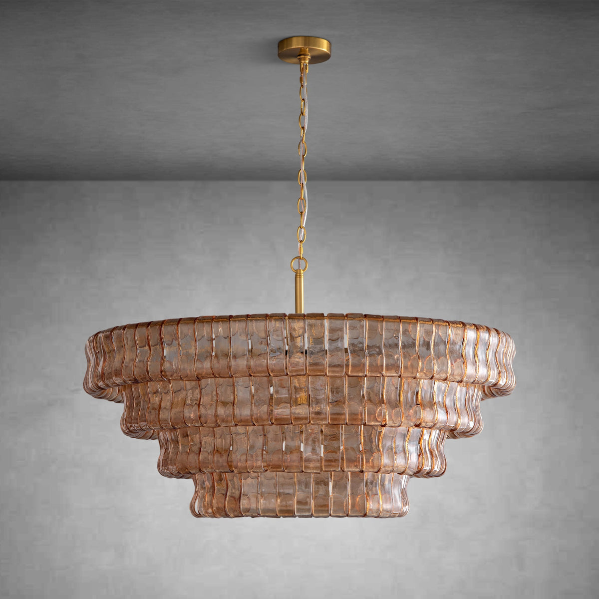 Ghiaccio Round Chandelier 24"36"48"60" - view 56