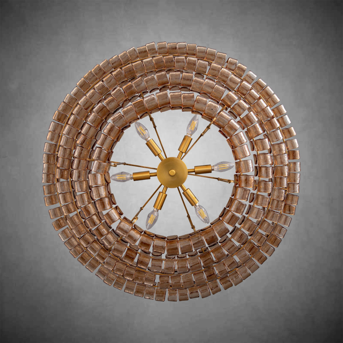 Ghiaccio Round Chandelier 24"36"48"60" - view 58
