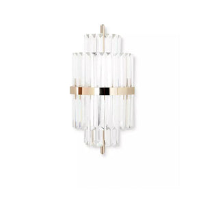 Luxury Hallway Crystal Wall Sconce 28.35" H, chandelier - view 3