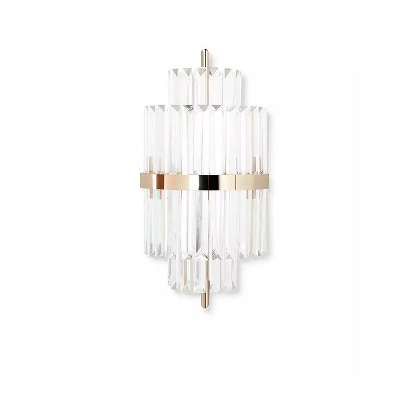 Luxury Hallway Crystal Wall Sconce 28.35" H, chandelier - view 3