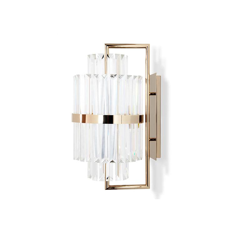 Luxury Hallway Crystal Wall Sconce 28.35" H, chandelier - view 4