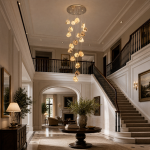 Petra Modern Cascading Luxury Chandelier - view 4