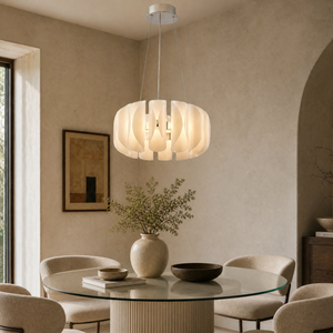 Helena Modern Glass Round Chandelier - view 13
