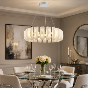 Helena Modern Glass Round Chandelier - view 16