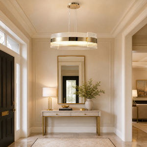 Yiosi Ribbon Round Modern Chandelier