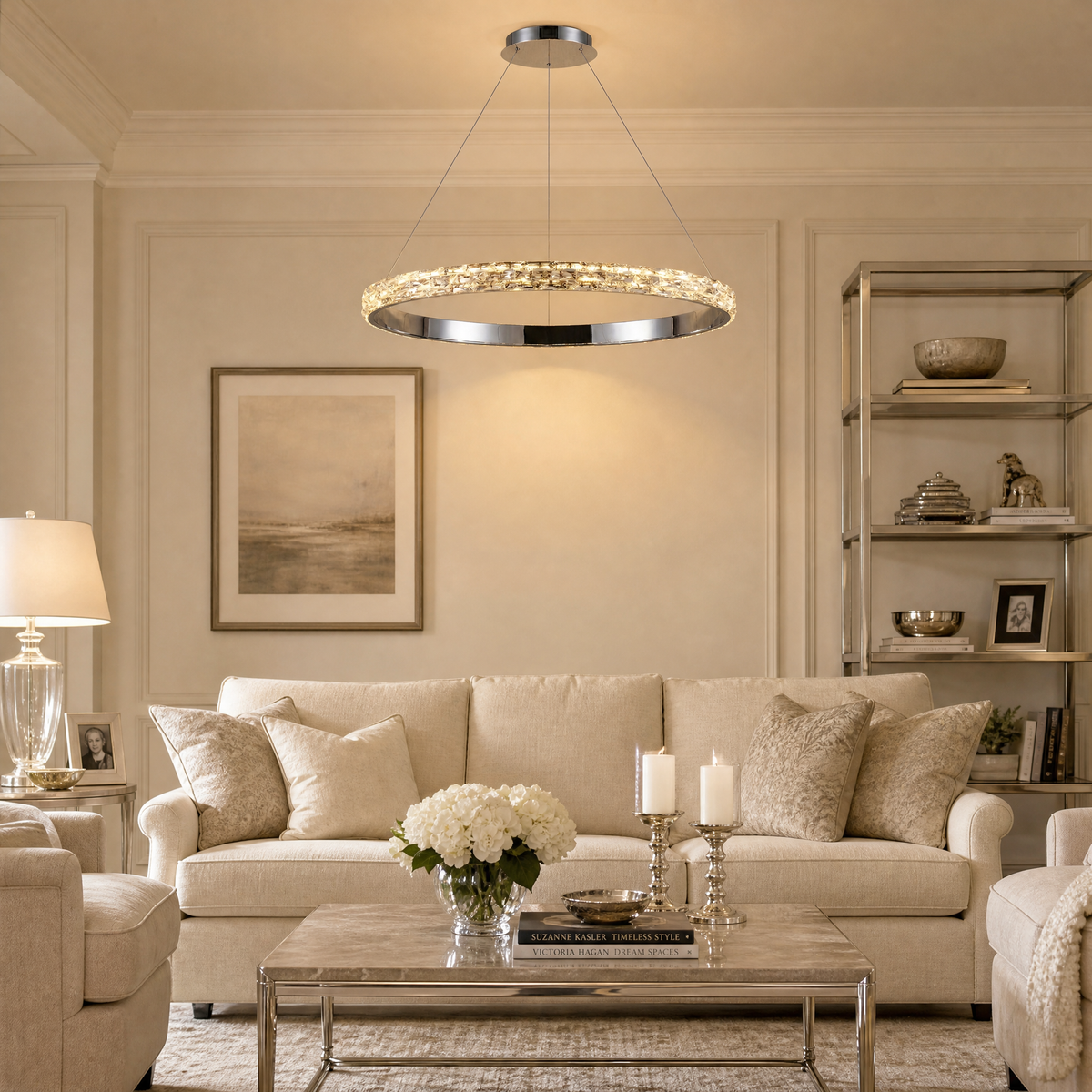 Vega Ring Crystal Chandelier - view 20