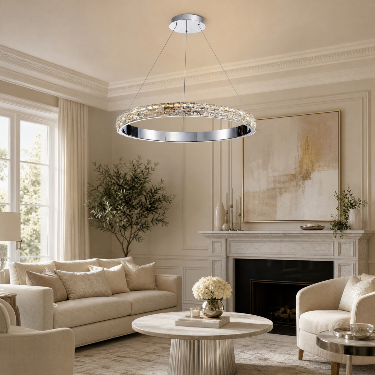 Vega Ring Crystal Chandelier - view 21