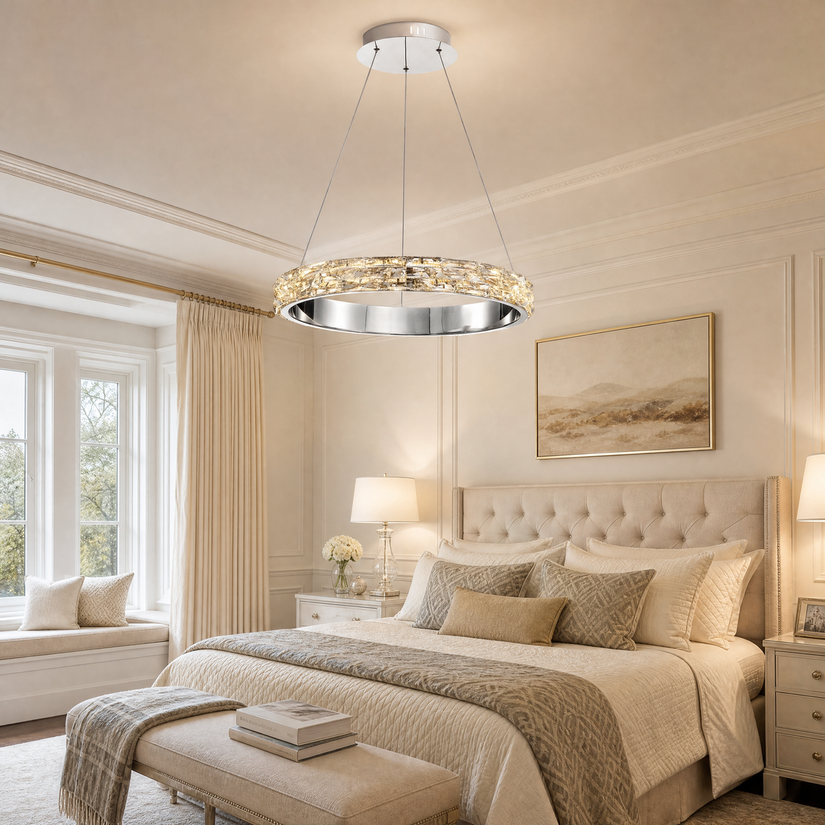 Vega Ring Crystal Chandelier - view 30