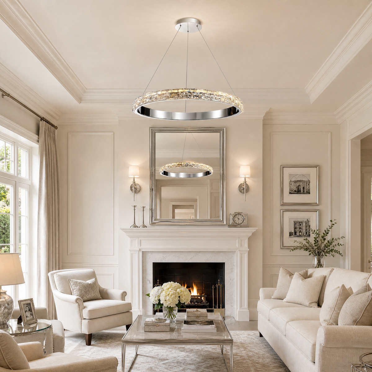 Vega Ring Crystal Chandelier - view 24
