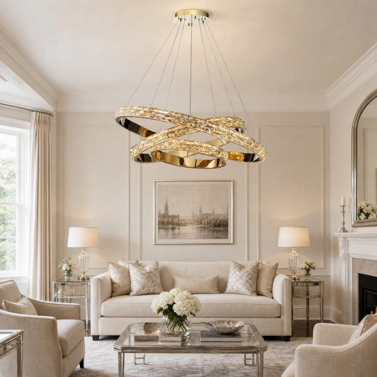 Vega Ring Crystal Chandelier - view 27