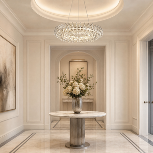 Aureola Round Crystal Chandelier - view 19