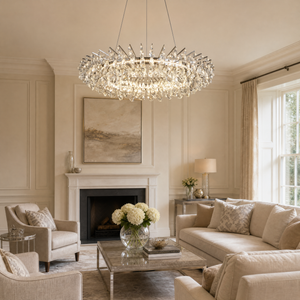 Aureola Round Crystal Chandelier - view 12