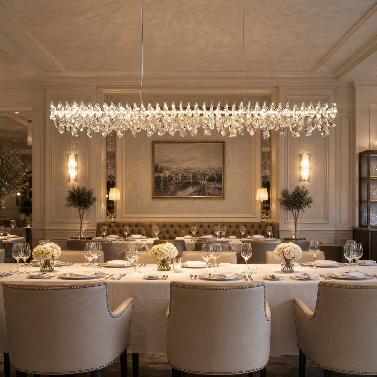 Aureola Round Crystal Chandelier - view 13