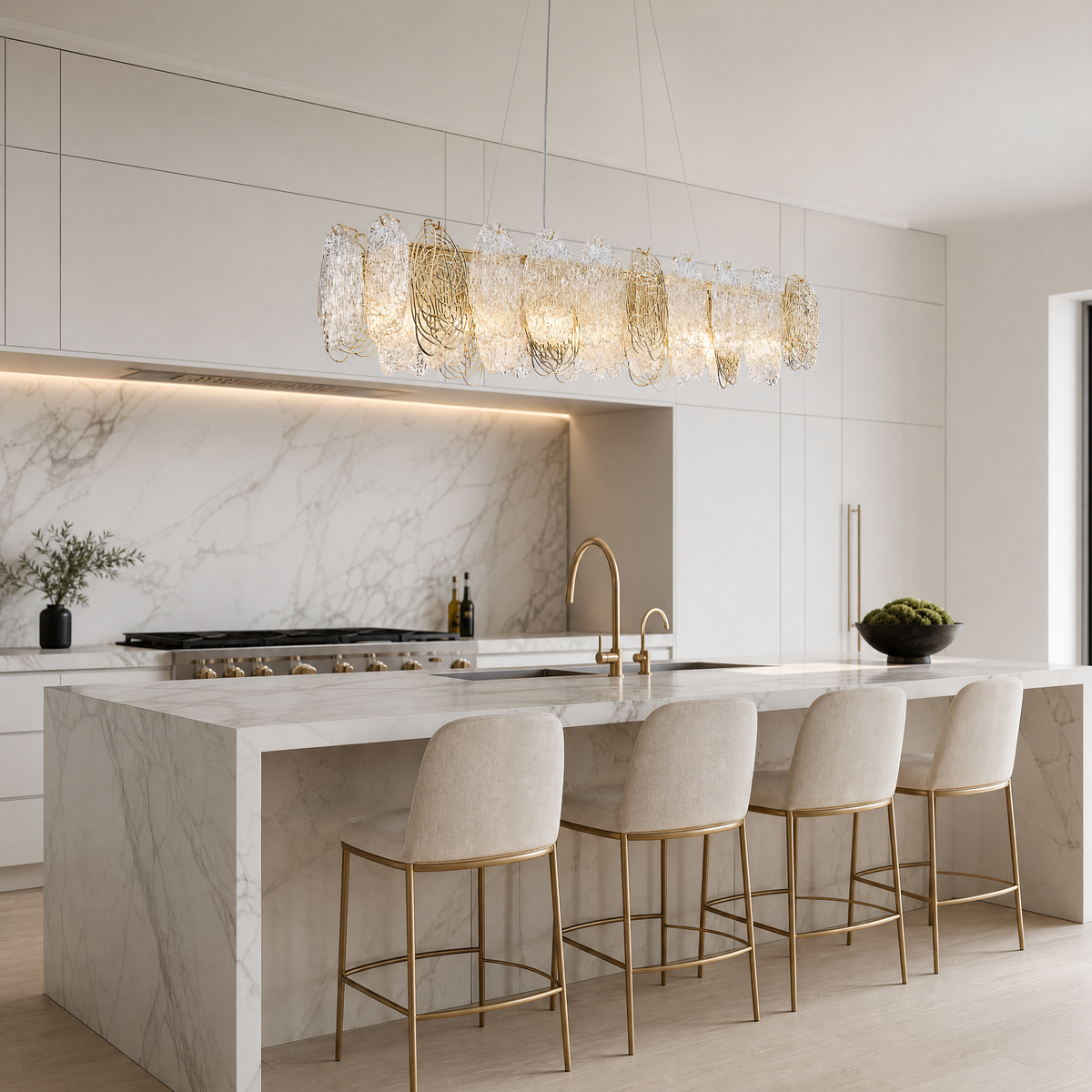 Filo Artisan Glass Round Chandelier - view 18