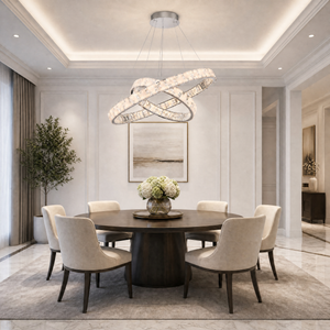 Ellery Crystal Galaxy Chandelier 37" - view 6