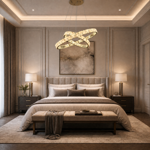 Ellery Crystal Galaxy Chandelier 37" - view 8