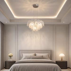 Keira Modern Chrome Chandelier 24" D - view 6