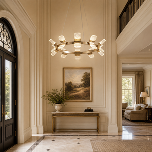 Isadora Modern Ring Chandelier 39" - view 23