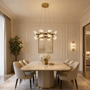 Isadora Modern Ring Chandelier 39" - view 19