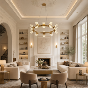 Isadora Modern Ring Chandelier 39" - view 16