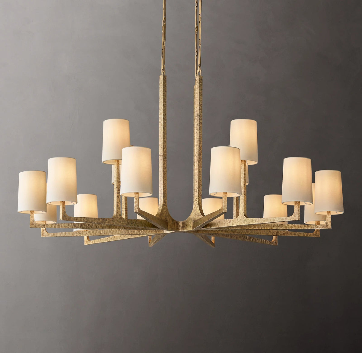 Waring Round Chandelier 60" - view 2