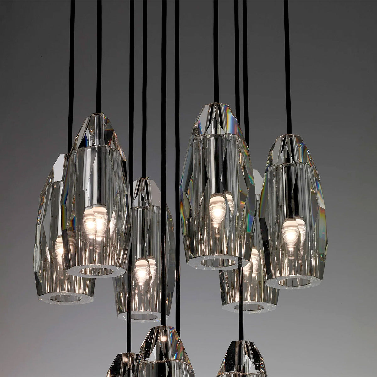 Chapt Circular Chandelier, K9 crystal - view 7