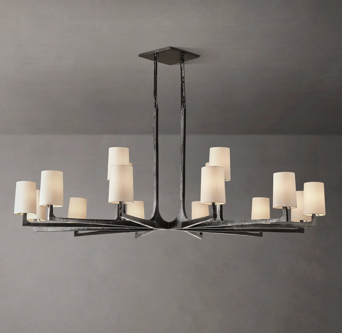Waring Round Chandelier 60" - view 3