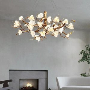 Zendas Branch Crystal Flower Chandelier - view 7