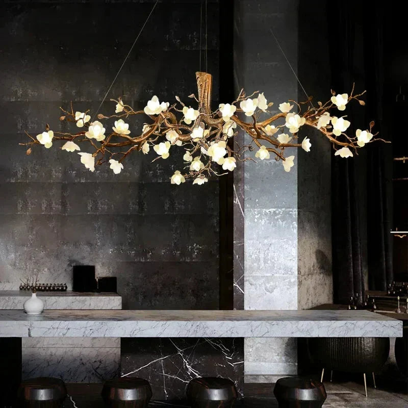Zendas Branch Crystal Flower Chandelier - view 8
