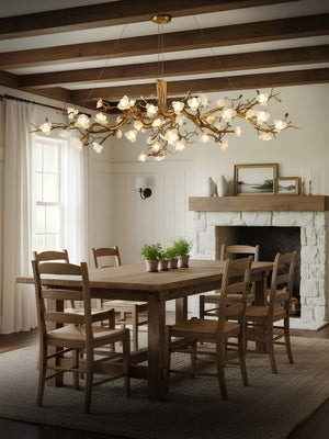 Zendas Branch Crystal Flower Chandelier